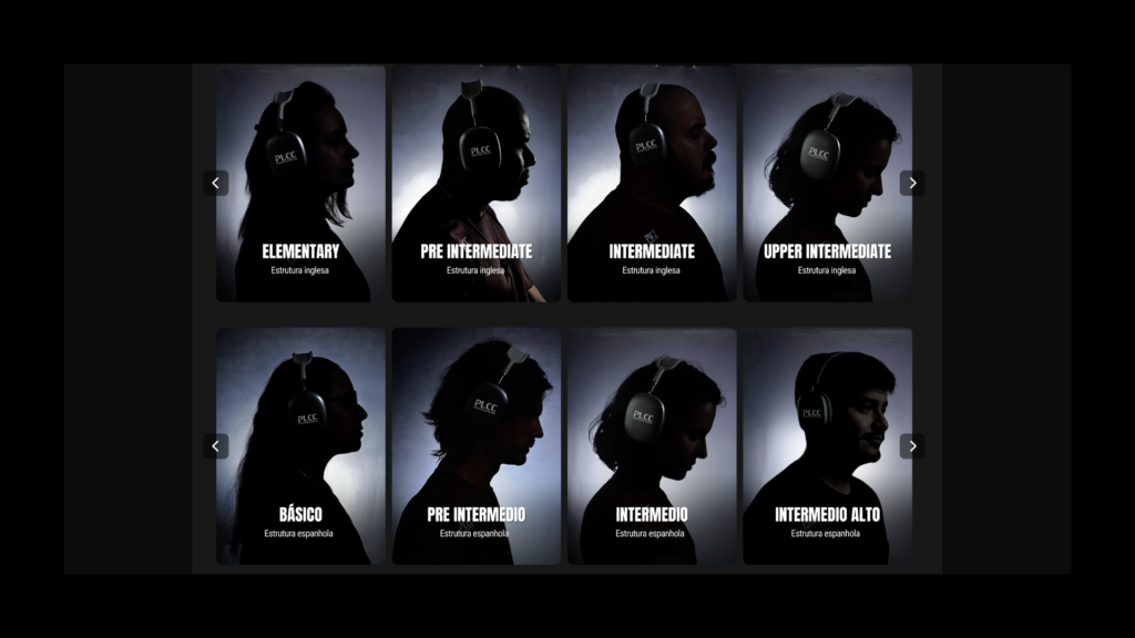 Plataforma da PLCC Idiomas