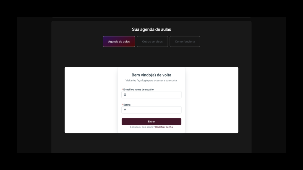 Plataforma da PLCC Idiomas