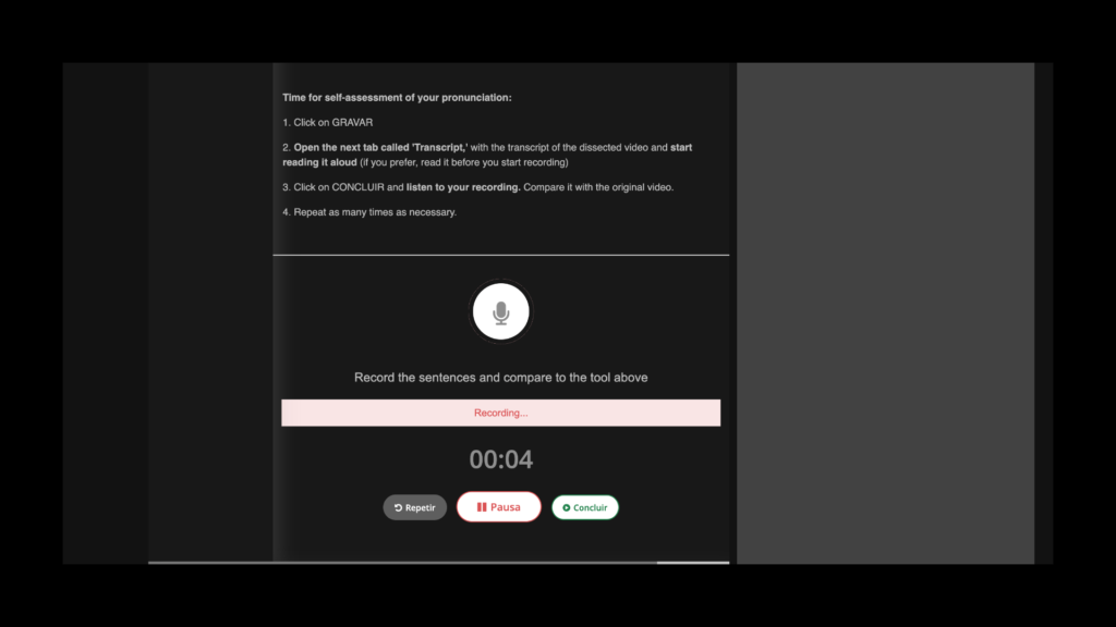 Plataforma da PLCC Idiomas